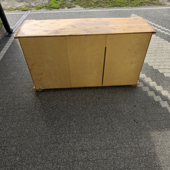Komoda sosnowa lite drewno drewno