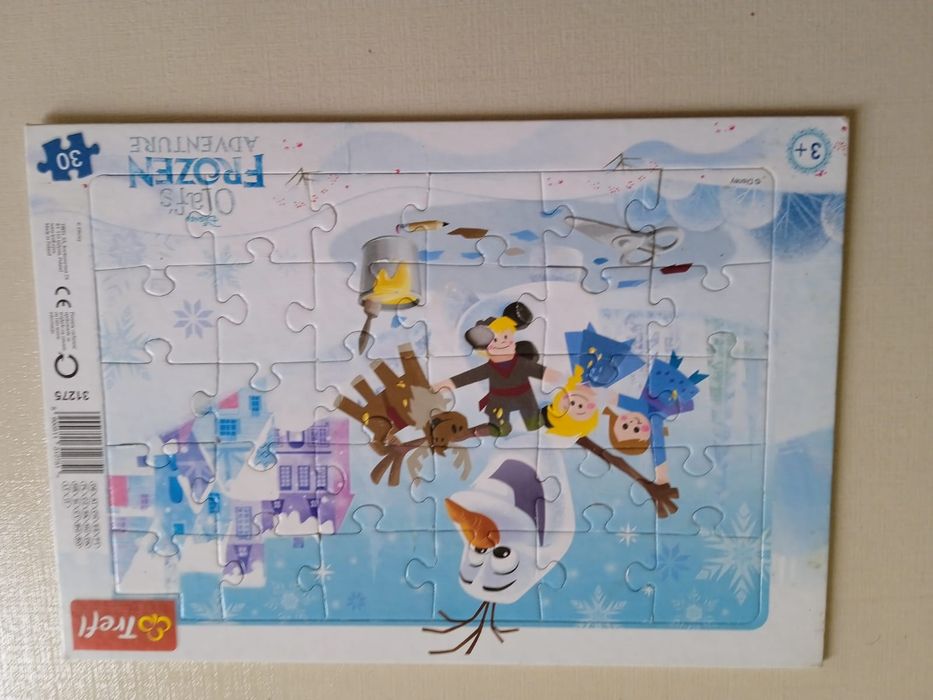 Puzzle, kraina lodu