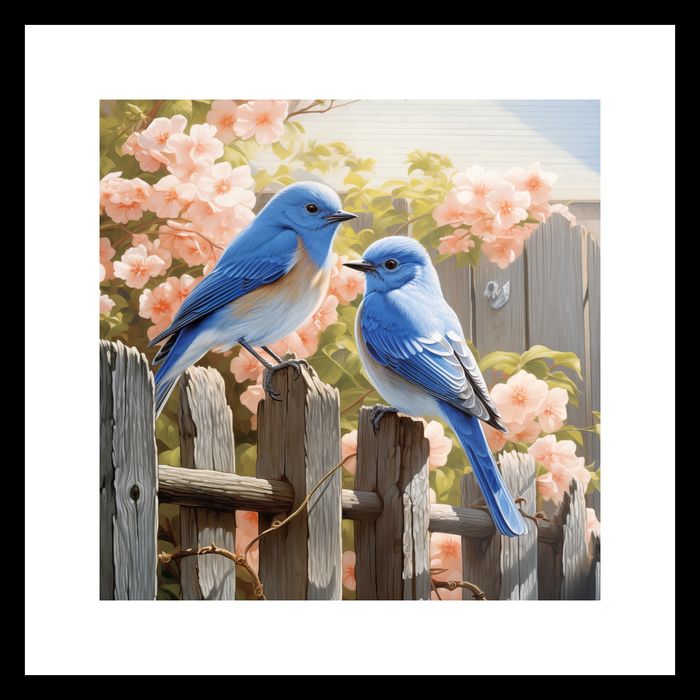Plakat 20x20cm Wiosna u Bram