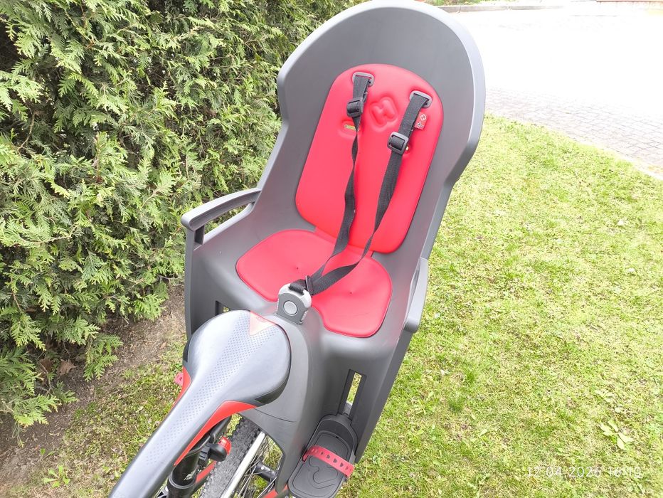 Fotelik rowerowy Hamax Buddy czerwony