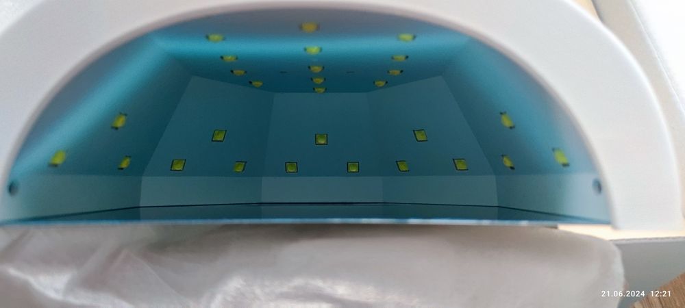 Лампа SUNUV LED+UV SUN 48W WHITE для полімеризації