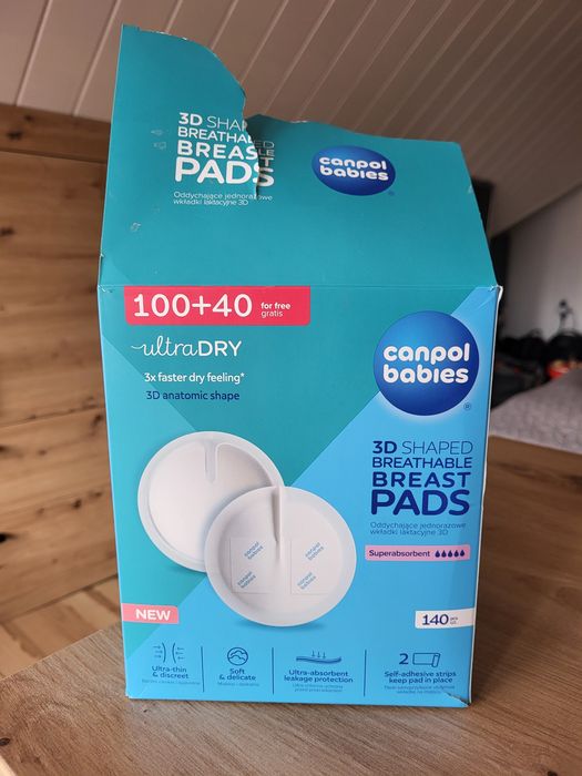 Wkładki laktacyjne 66szt. Canpool babies