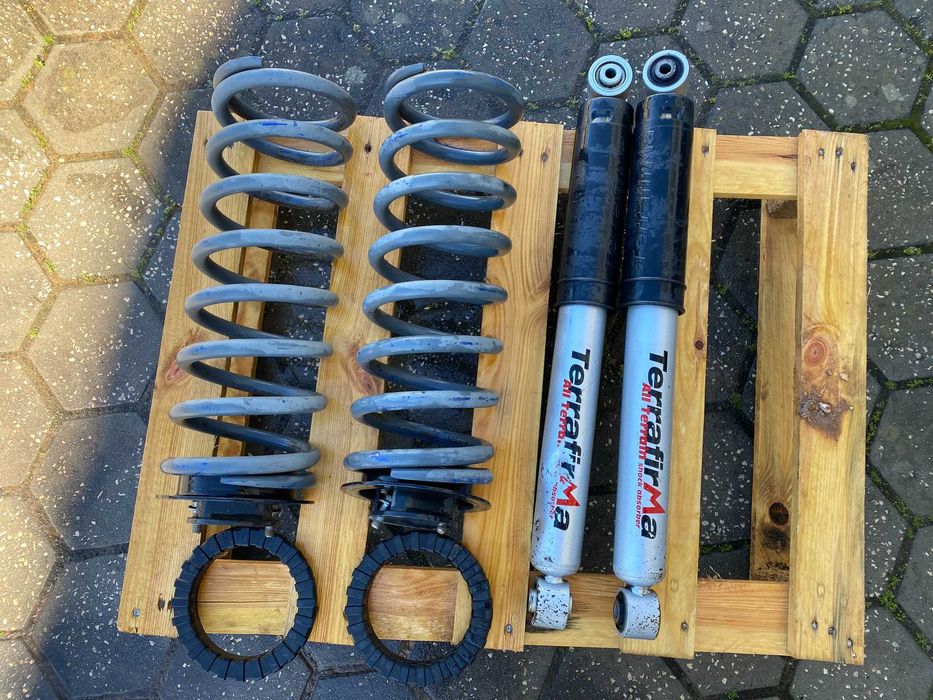 kit suspensão +5 - land rover discovery 2 td5