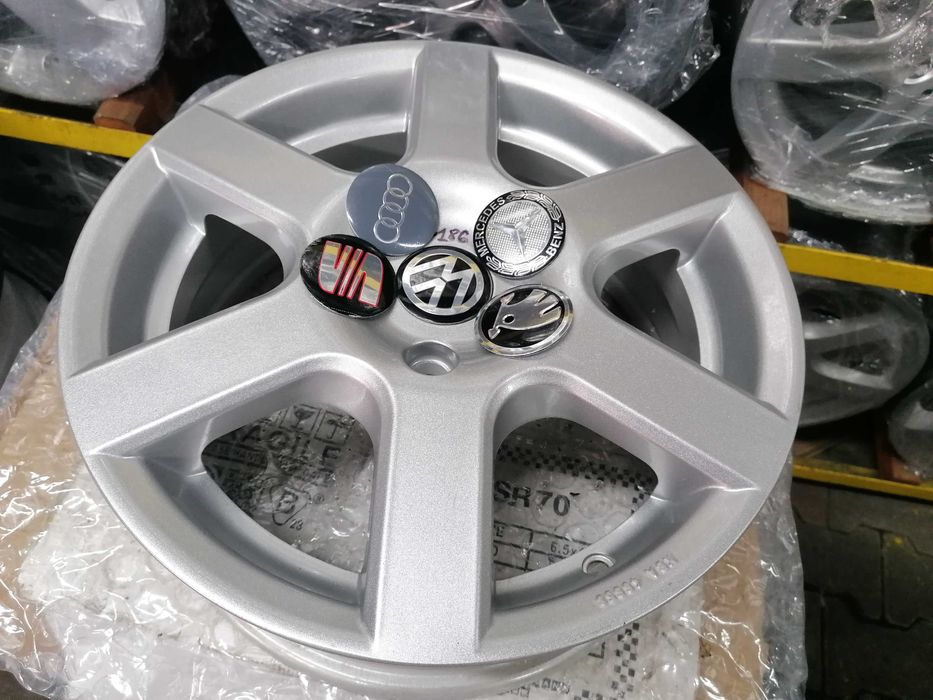 Alufelgi 5x112 15 Mercedes Audi A3 A4 Skoda Octavia Seat VW Golf Nowe