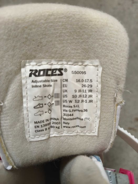 Patins Ajustáveis Roces 4 rodas + Oferta Proteções