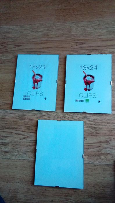 10 EUROS Lote de 6 molduras clipe novas, várias medidas = em BEJA