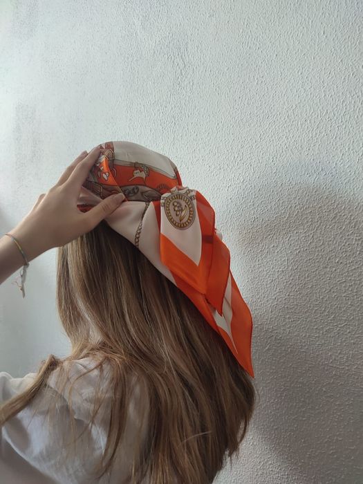 Lenço de cabelo em cetim