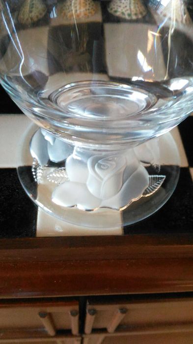 Jarra de cristal D'Arques intacta e muito elegante. Requinte