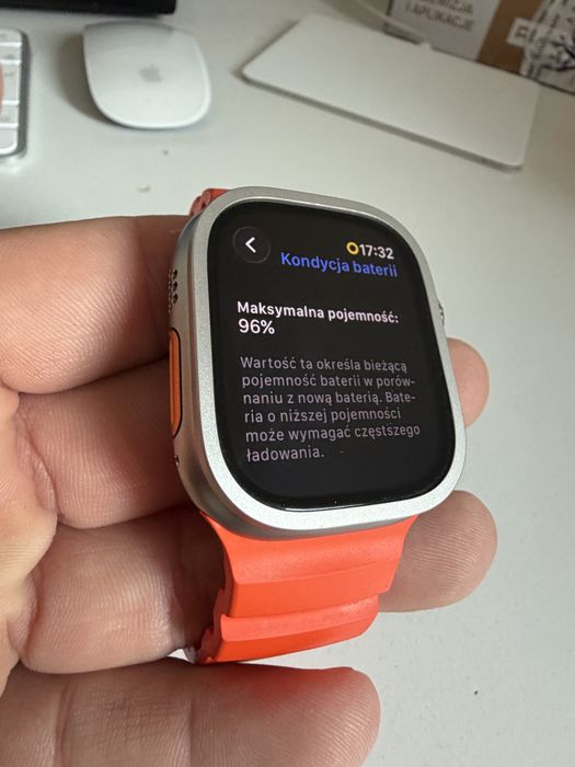 Bateria 96% Apple Watch Ultra 2 49mm Jak Nowy