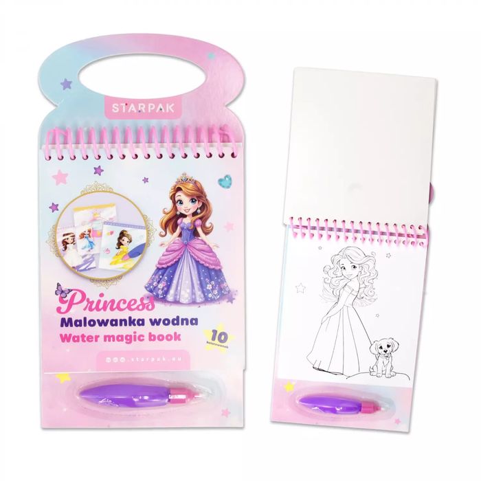 Malowanka Wodna Princess Starpak 552496. Starpak. Nowy Produkt