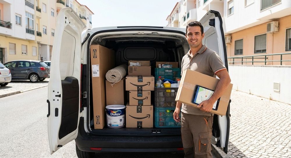 Transportes e Entregas Furgão - Póvoa de Varzim/Vila do Conde (Porto)