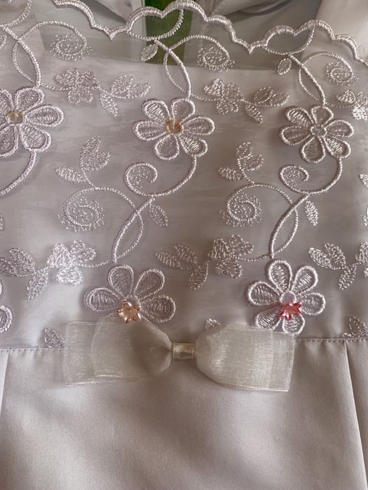 Плаття біле, довге