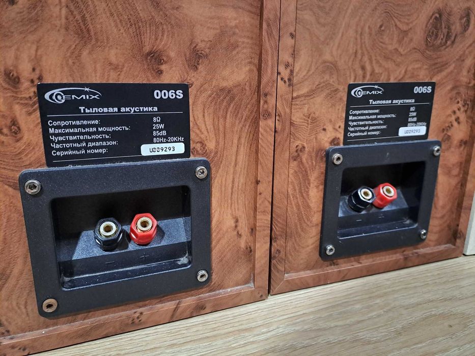 Продаж дерев'яних Пасивних колонок genius  5.1