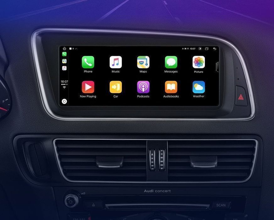 Audi Q5 – Radio Android 8,8” CarPlay