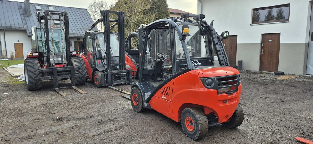 Wózek Widłowy Linde H30D - Diesel - Triplex 4.70 m. - Stan BDB