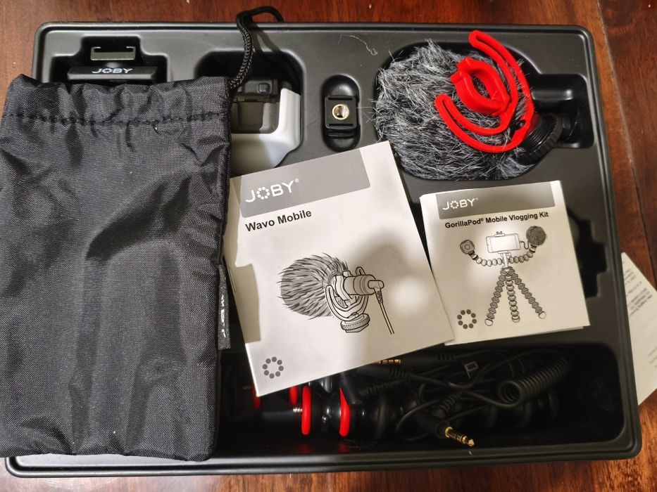 Gorillapod Mobile Vlogging Kit | Комплект для блогерів з мікрофоном і