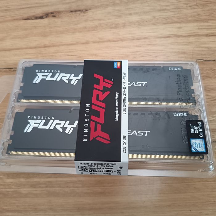 Memórias RAM DDR5 KF560C30BBK2-32 (2x16Gb)