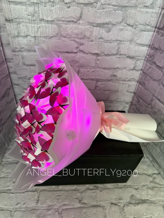 Наявність завжди .Букети з метеликів. Букеты из бабочек. Сяючі букети.