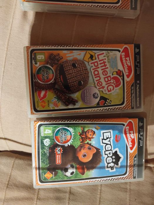 Jogos PSP em bom estado