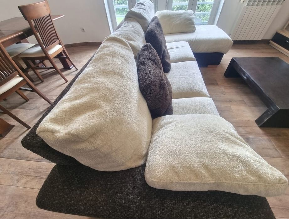 Sofá com chaise longue