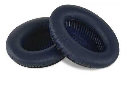 Nauszniki pady gąbki do bose QC35 QC25 QC15 2 AE2 QC2 granatowy