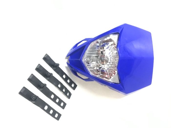 LAMPA REFLEKTOR Enduro Cross Yamaha WR Niebieska REFLEKTOR