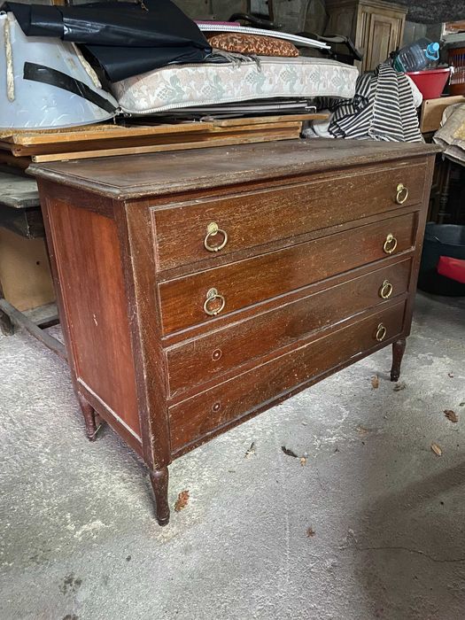 Cómoda 4 Gavetas antiga