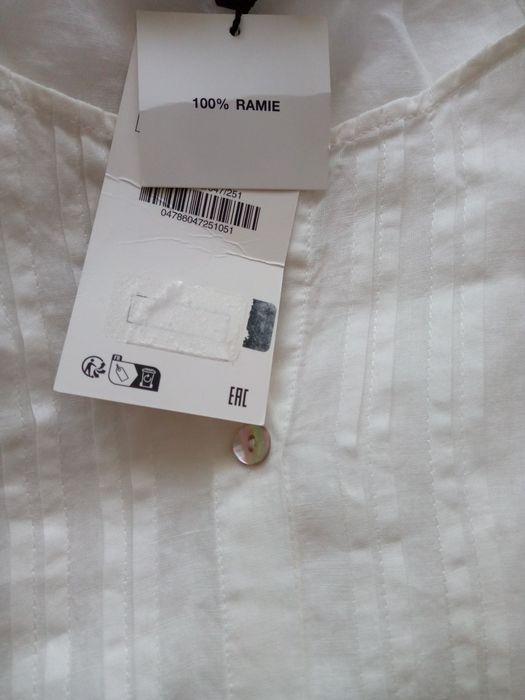 Блуза з рамі zara xl