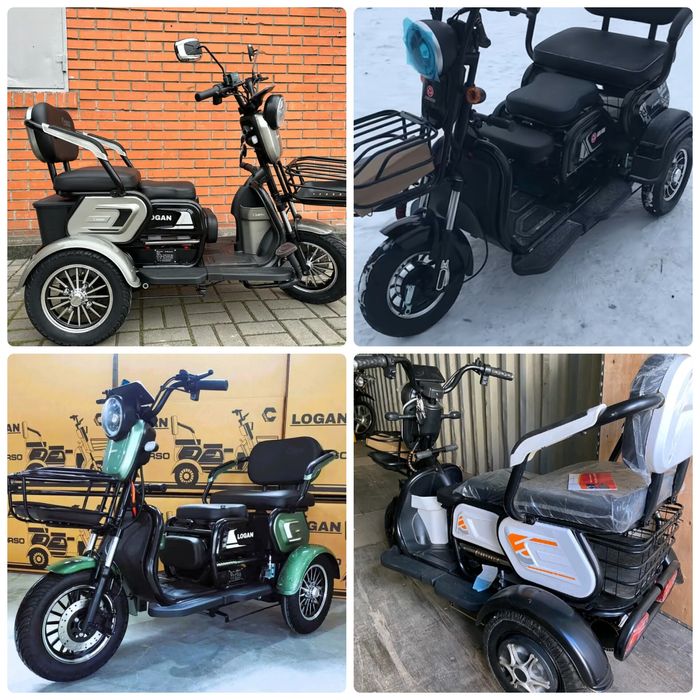 ‼️Електроскутери НОВІ 350/500/600Вт ТОП ПРОДАЖУ ‼️