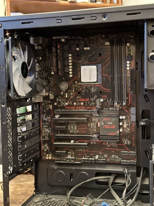 ПК Ryzen 2700x + Asus b350-Plus