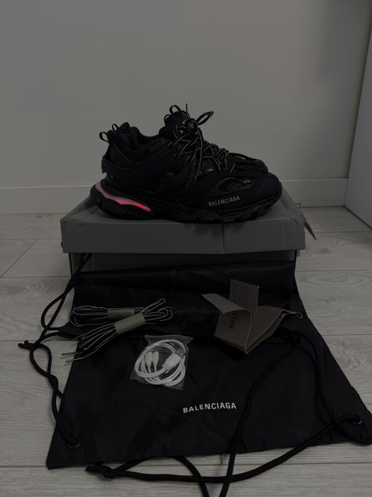кроссовки Balenciaga Track 1 Black led sneakers 41 42 43 44 45