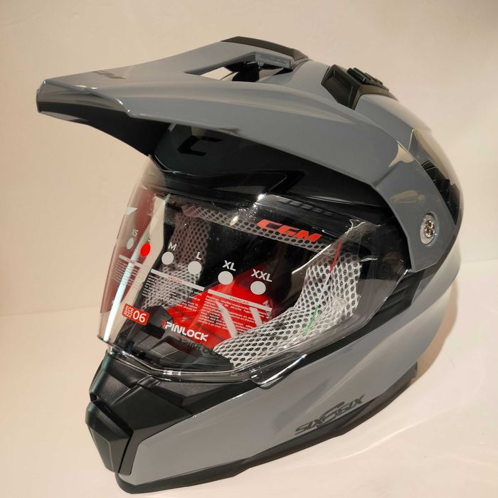 Capacete CGM Dual-sport trail adv mota novo