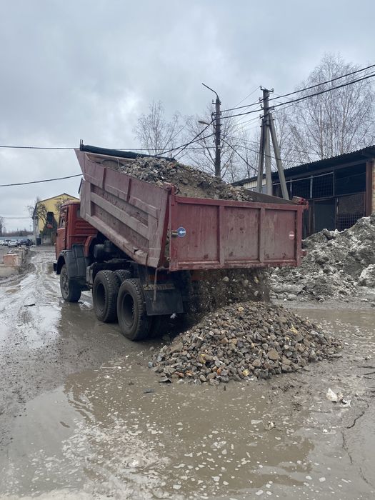 Вивоз строй мусора та різного хлама, доставка сыпучих матеріалів.