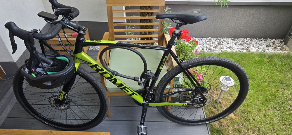 Romet Aspre 1 2021 – 56 cm / L – Gravel – Carbon + Shimano Claris 2×8