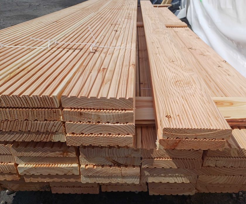 Półbal podbitka boazeria deska tarasowa elewacyjna podłogowa heblowana