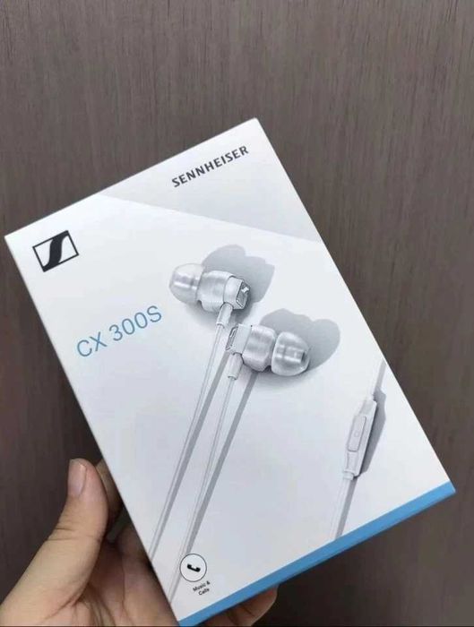 Słuchawki douszne przewodowe Sennheiser CX300S białe