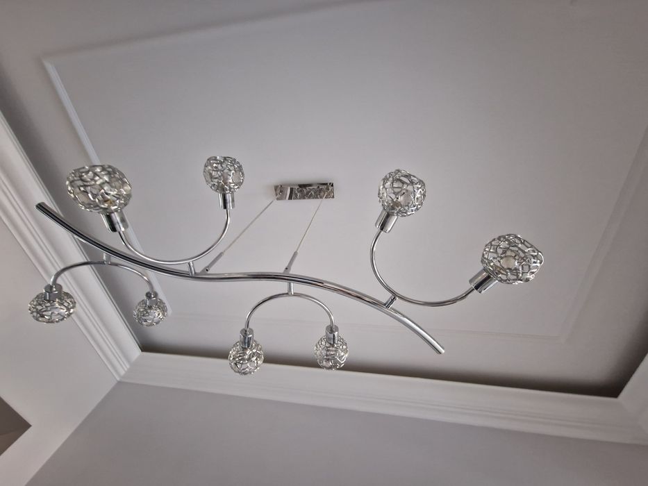 Conjunto candeeiros teto (sala jantar + sala estar)