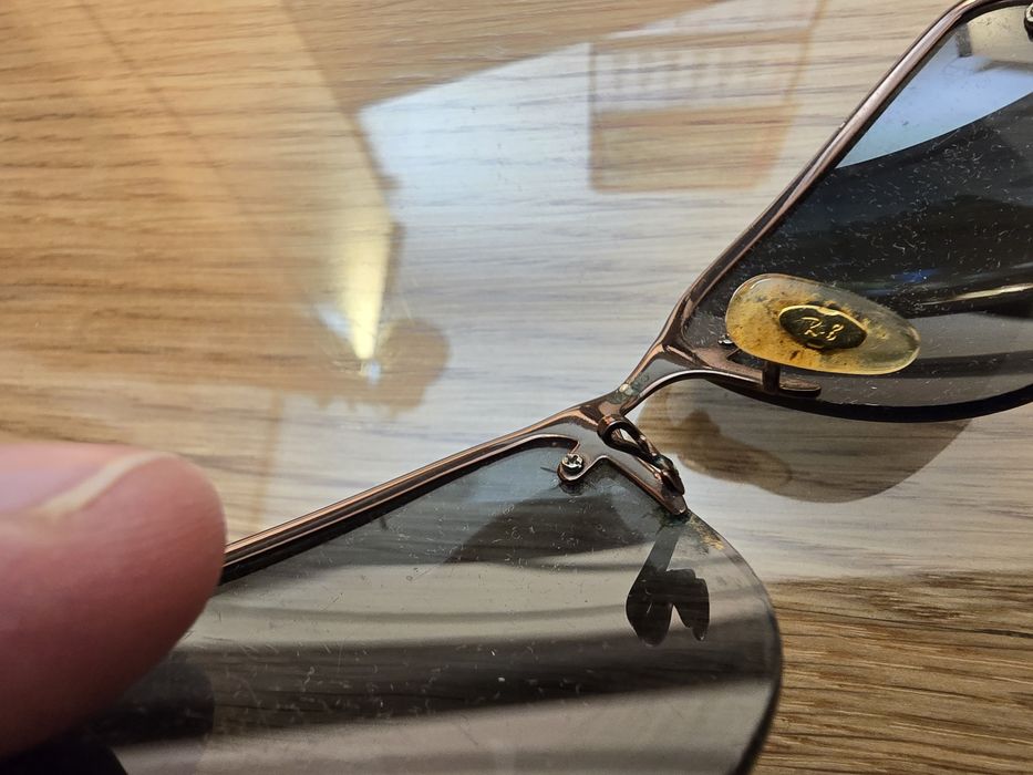 okulary Ray ban oryginał zielone soczewki