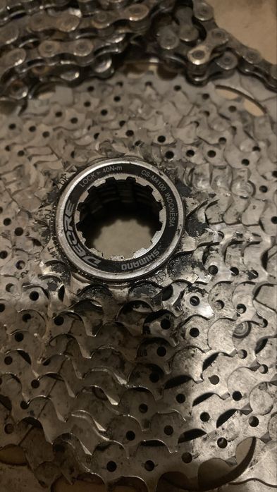 Cassete e corrente shimano 10v Deore