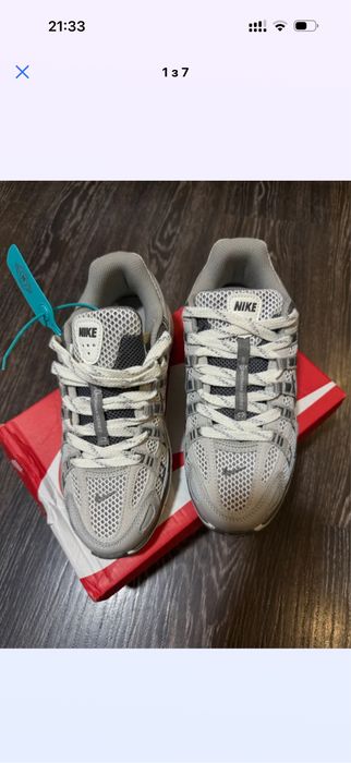 Кросівки Nike Найк P-6000, сірі унісекс