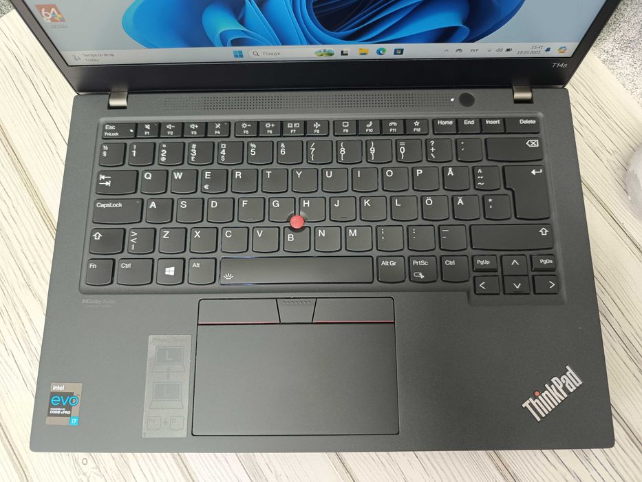 Lenovo ThinkPad T14s Gen 2|i7-1185G7|32GB RAM|512GB SSD|14"FHD Сенсор.