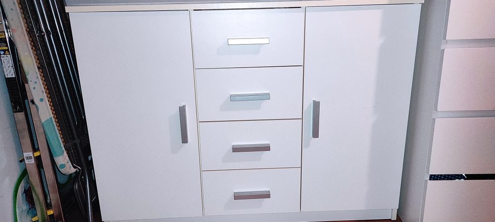 Komoda biała jysk
