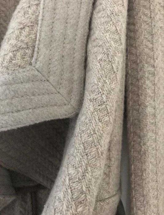 Пальто плед шерстяное р S М L ZARA