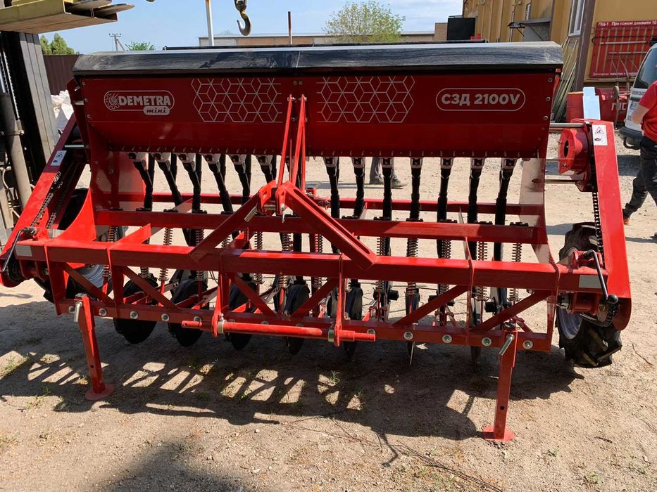 Міні сівалка зернова навісна СЗ 1,8 2,1 2,4 2,7 під трактор Ловол ЮМЗ