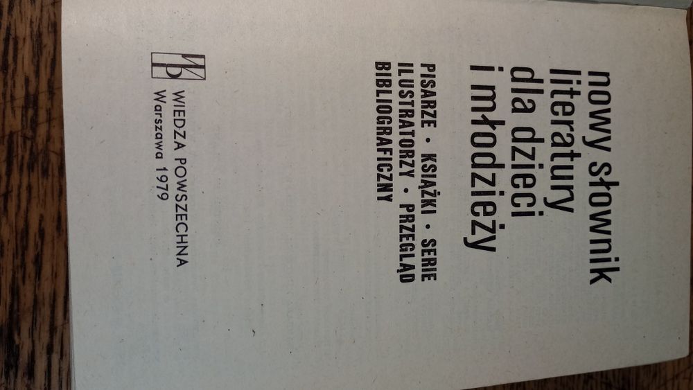 Nowy słownik literatury dla dzieci i młodzieży.
