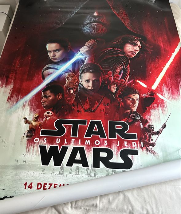 Tela Star Wars Os Ultimos Jedi de 2metros!
