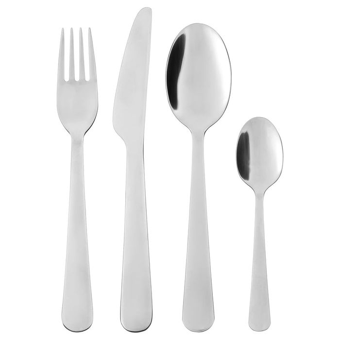 NOVOS - Faqueiro DRAGON IKEA de 22 peças, em aço inoxidável - PVP €20