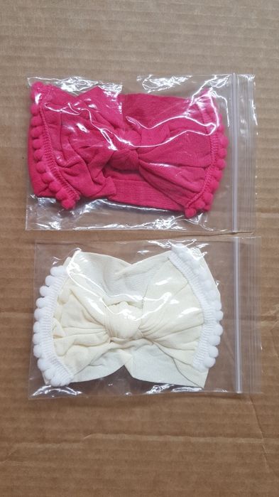 Fitas Cabelo Bebé/Laços Menina Tecido Collants