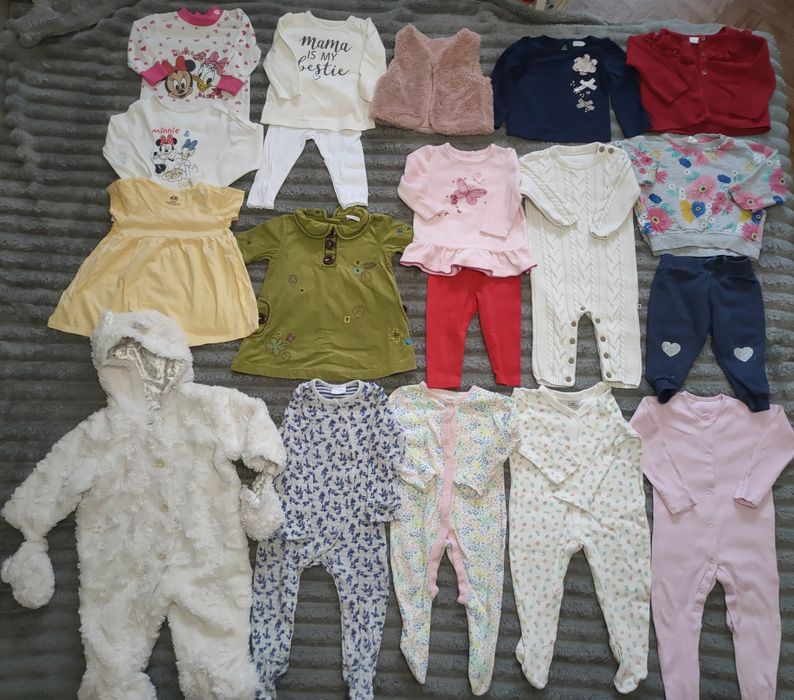 Лот одягу для дівчинки 6-9 місяців