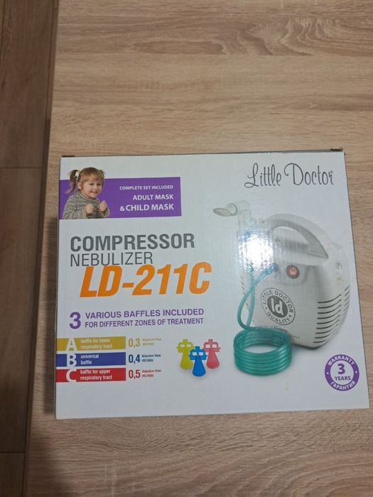 Компресорний інгалятор, небулайзер LD 211С Littke Doctor